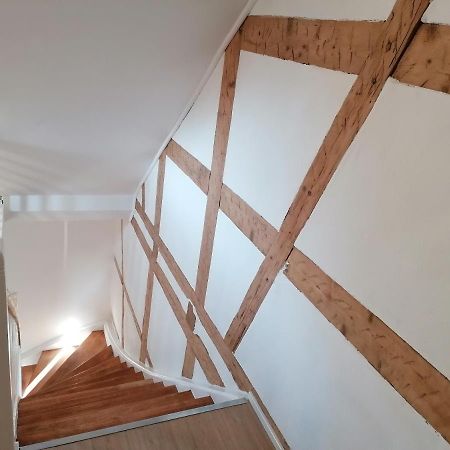 Fewo Im Lehm-Fachwerkhaus Erfurt Mit 3 Einzelnen Schlafzimmern Je Mit Tv Eksteriør bilde