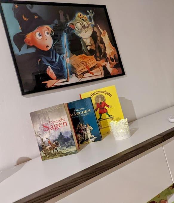 Fewo Im Lehm-Fachwerkhaus Erfurt Mit 3 Einzelnen Schlafzimmern Je Mit Tv Eksteriør bilde