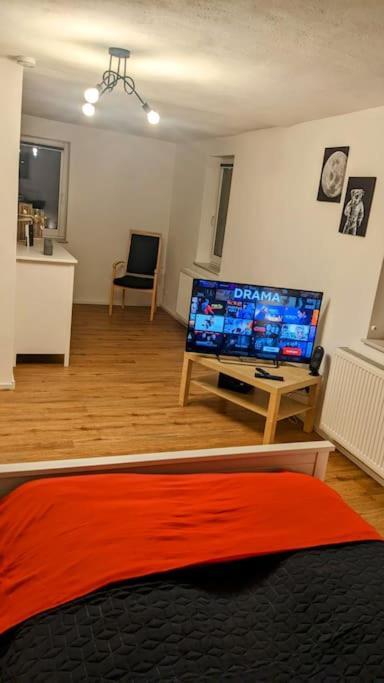 Fewo Im Lehm-Fachwerkhaus Erfurt Mit 3 Einzelnen Schlafzimmern Je Mit Tv Eksteriør bilde